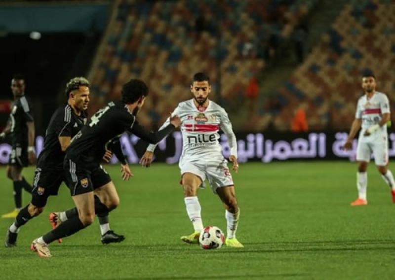 الزمالك يفوز علي سيراميكا بثنائية ناصر ماهر وشحاتة
