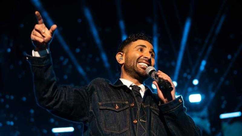 بهاء سلطان وأحمد سعد يشعلان حفل استقبال طلاب الأكاديمية العربية باستاد الدفاع الجوي