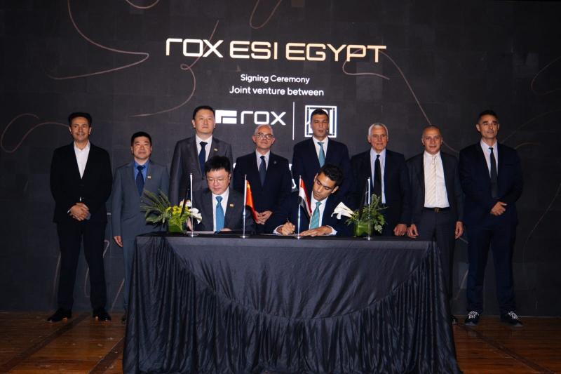 عز العرب السويدي للاستثمارات وROX العالمية تطلقان ROX ESI مصر كأول استثمار مباشر للشركة العالمية في مصر